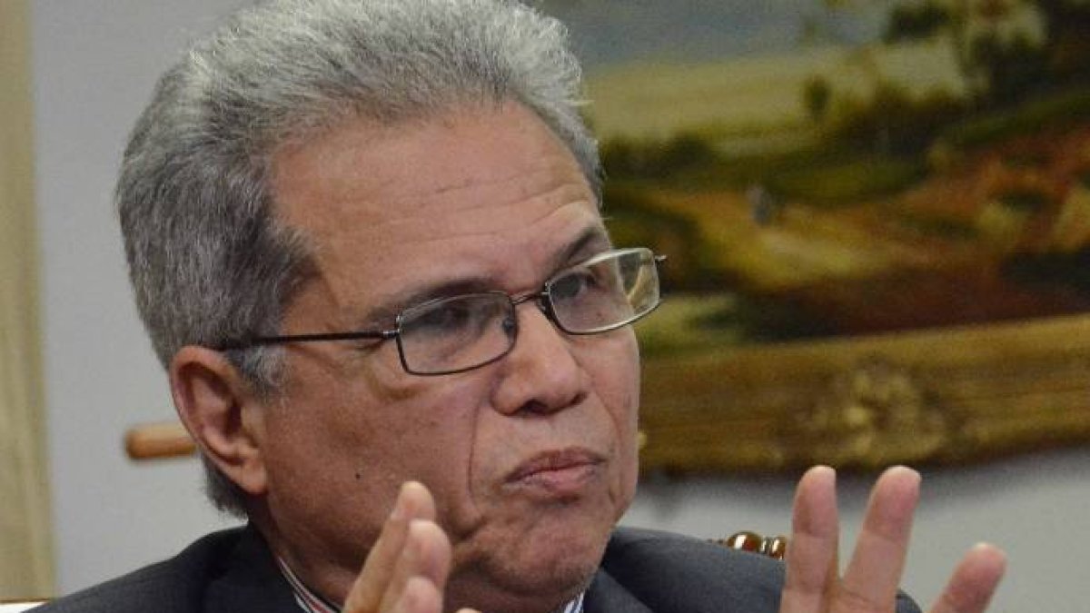 El doctor Waldo Ariel Suero es el Colegio Médico Domingo. Santo Domingo Rep. Dominicana. 24 de febrero del 2020. Foto Pedro Sosa