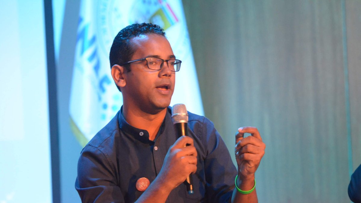 El activista y ex candidato a diputado Jhonatan Liriano.