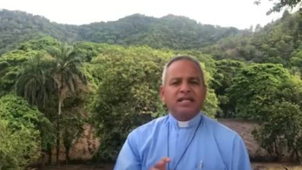 Reverendo Rafael Delgado (Padre Chelo) habla sobre El Peregrino. Fuente externa.