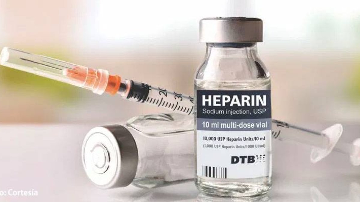 El anticoagulante heparina podría detener hasta en un 70 % la entrada del COVID-19 en las células.  Fuente externa.