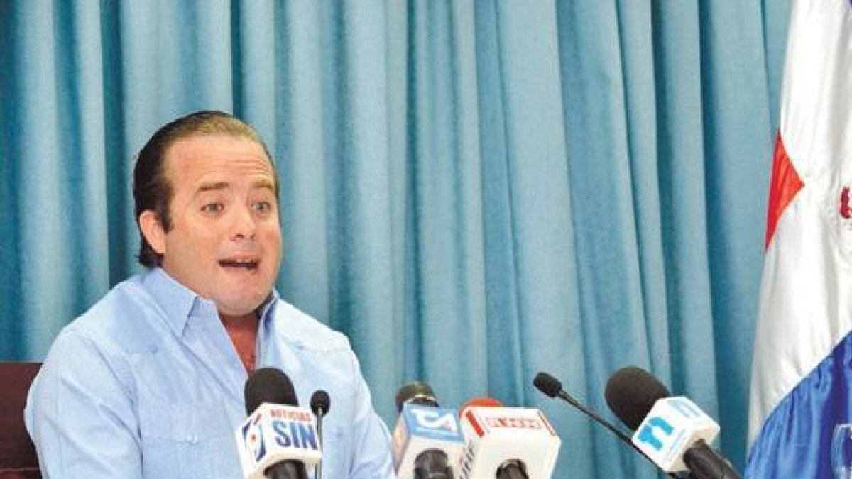 El senador por Puerto Plata José Ignacio Paliza, presidente del PRM. Foto de archivo.