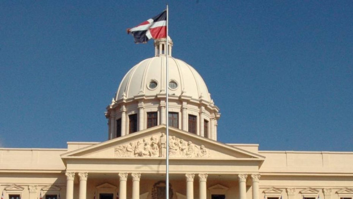 Fachada del palacio Nacional. Hoy/ Napoleón Marte