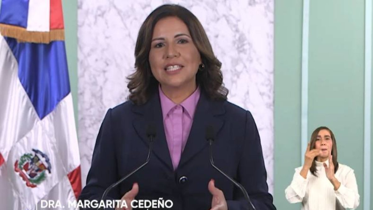 Margarita Cedeño, vicepresidente .