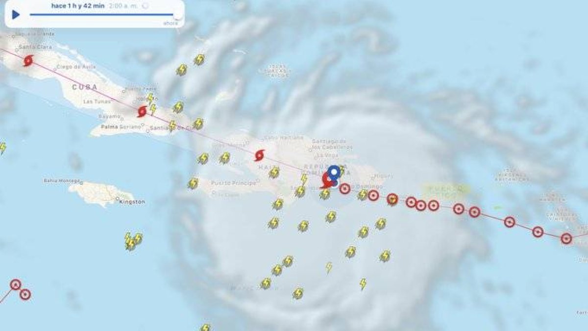 Foto publicada la madruga de este domingo.