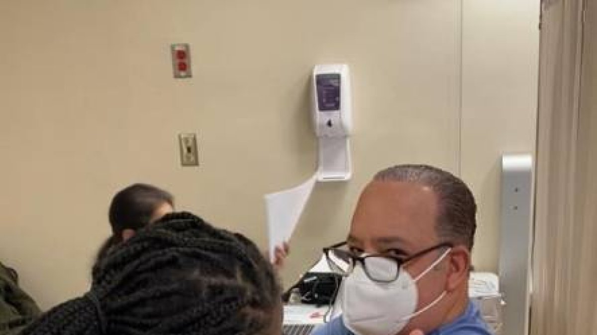 Vacunación al personal de salud. Fuente EXTERNA/30/12/2020.