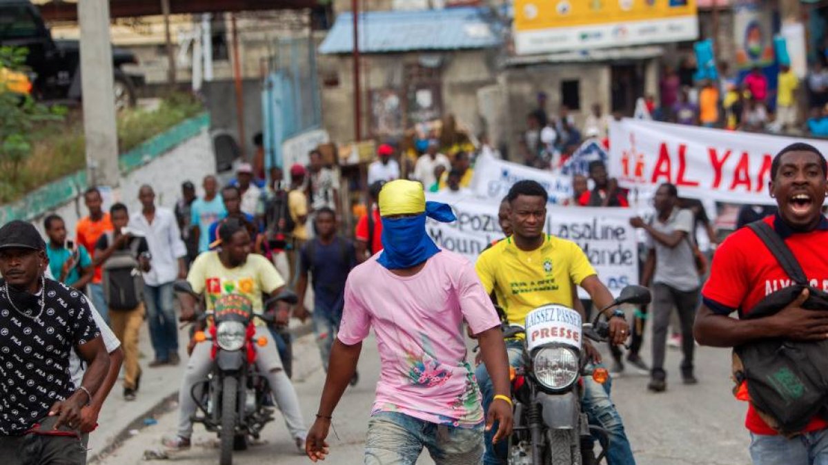 Haití protesta