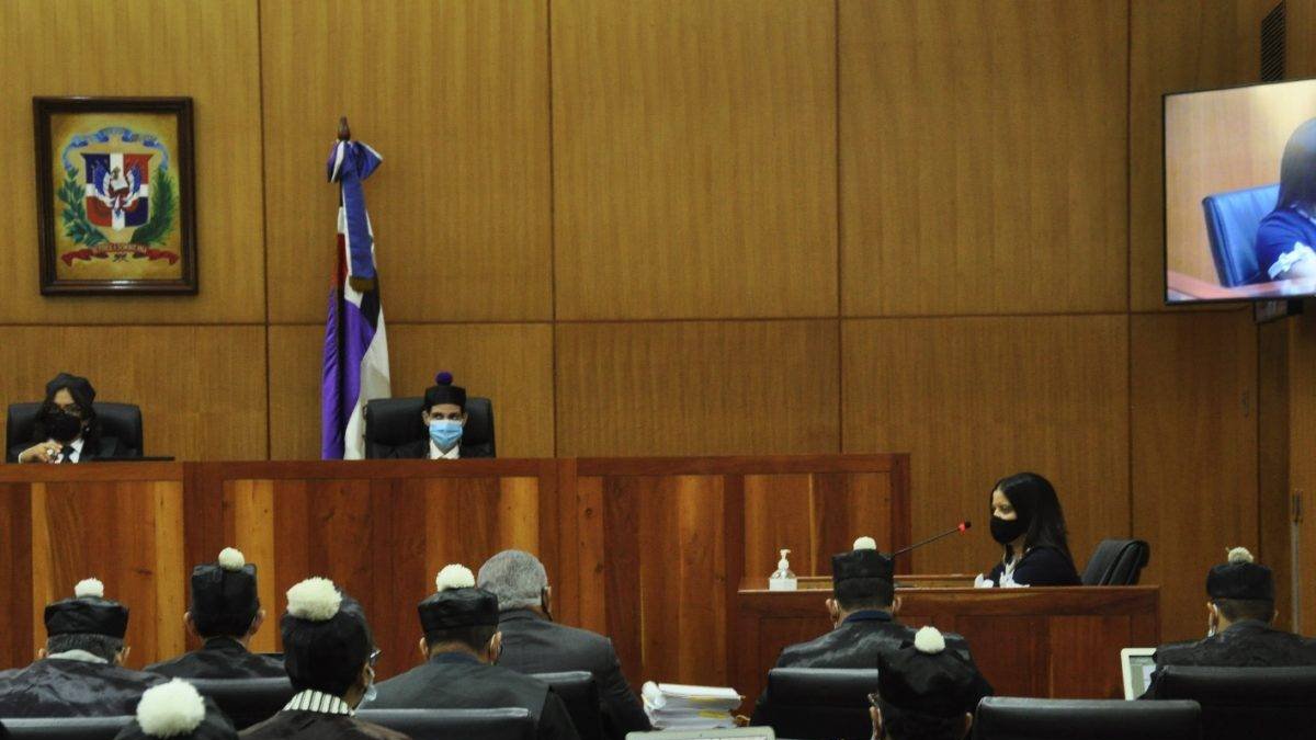 El pais.Inicio este jueves el juicio contra los encartados en el caso Odebrecht, en el Palacio de justicia de Ciudad Nueva.Hoy/Pablo Matos  28-01-2021