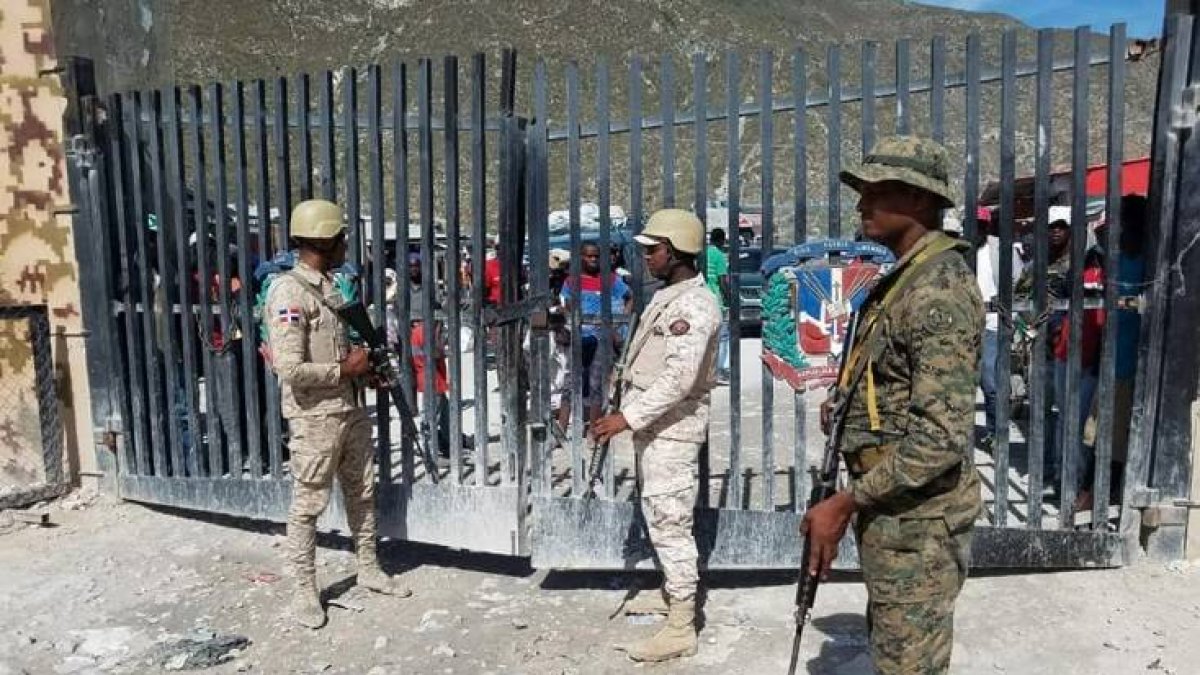 Frontera República Dominicana y Haití/Fuente externa.