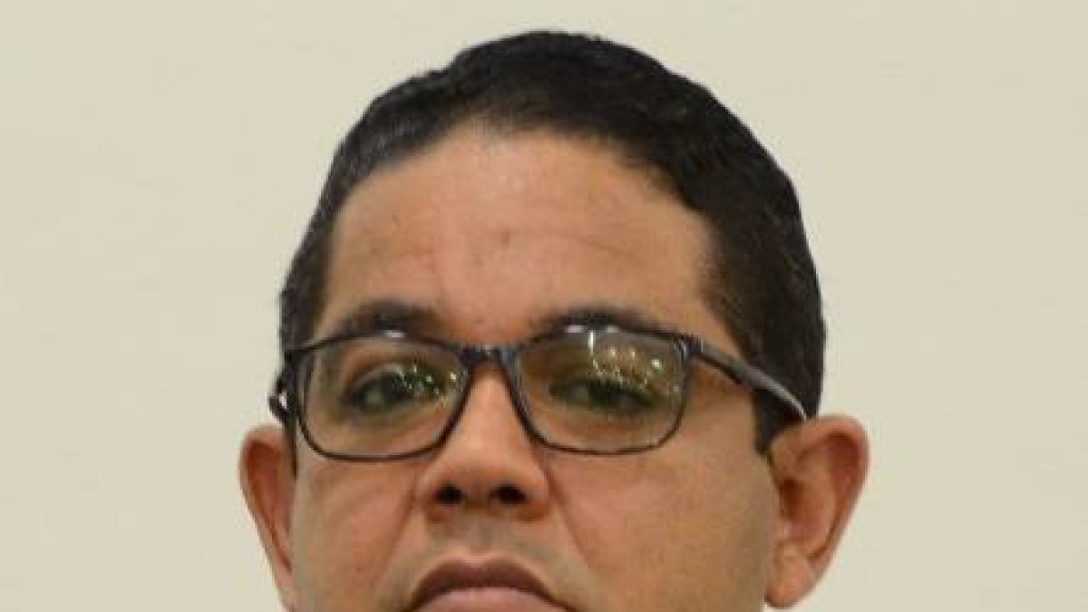 Almuerzo del Grupo de Comunicaciones Corripio. PN. Edward Ramon Sanchez Gonzalez, Amaury Van Troy Tejada Cruz, Andres Cruz Cruz y Miguel Balbuena. Jorge Gonzalez