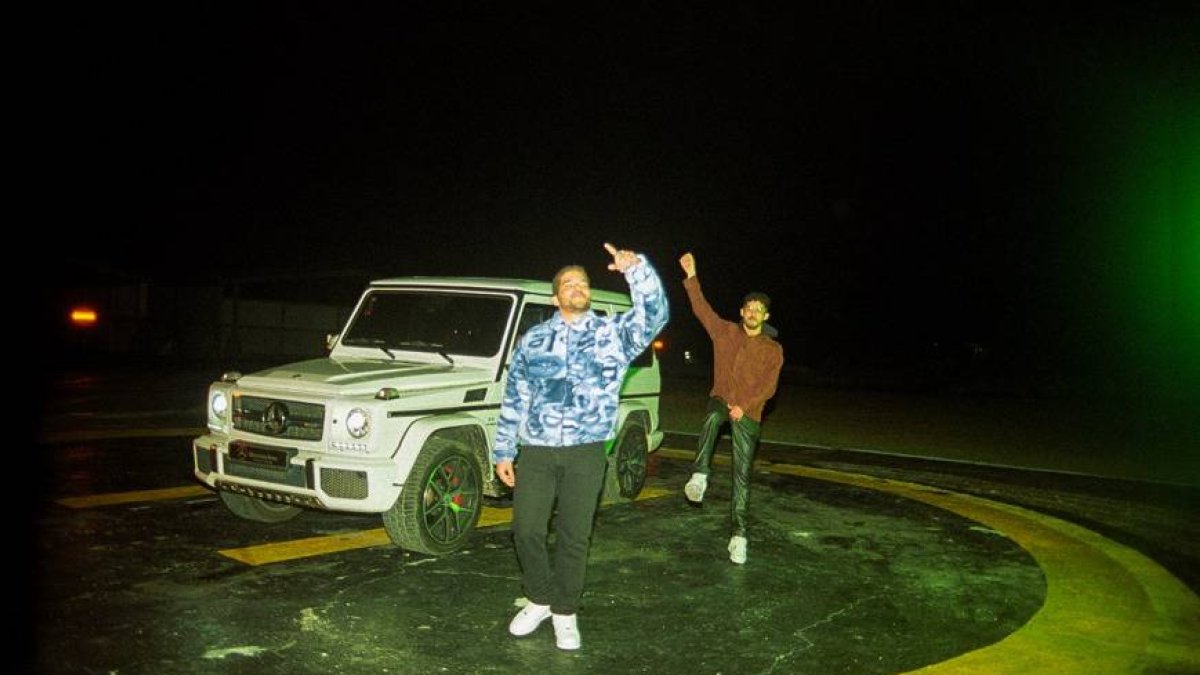 Foto tomada por Daniel Balaguer en el set de Icónica