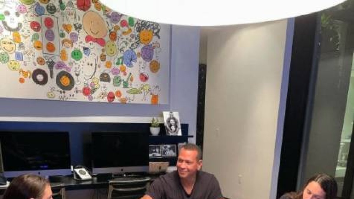 Foto publicada en la cuenta de Instagram de Alex Rodríguez.