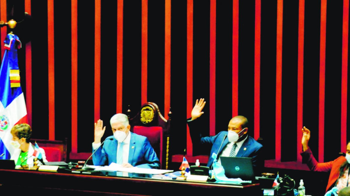 Hemeciclo del senado. 15-6-2021 Foto: Jose Adames