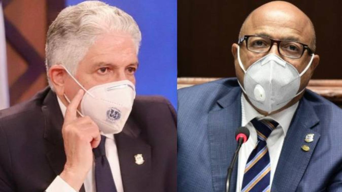 Eduardo Estrella (iz) y Alfredo Pacheco.