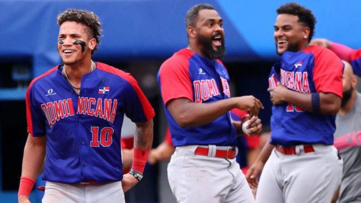 Equipo dominicano de bésbol en Juegos Tokio 2020. Fuente externa