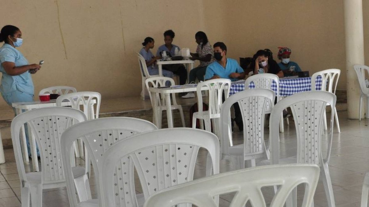 El pais.Recorrido por centre de Vacunación del Distrito Nacional.Hoy/Pablo Matos  2-7-2021