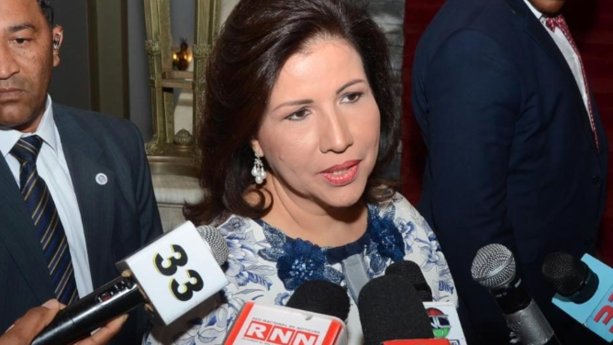 Margarita Cedeño, ex vicepresidenta de la República.