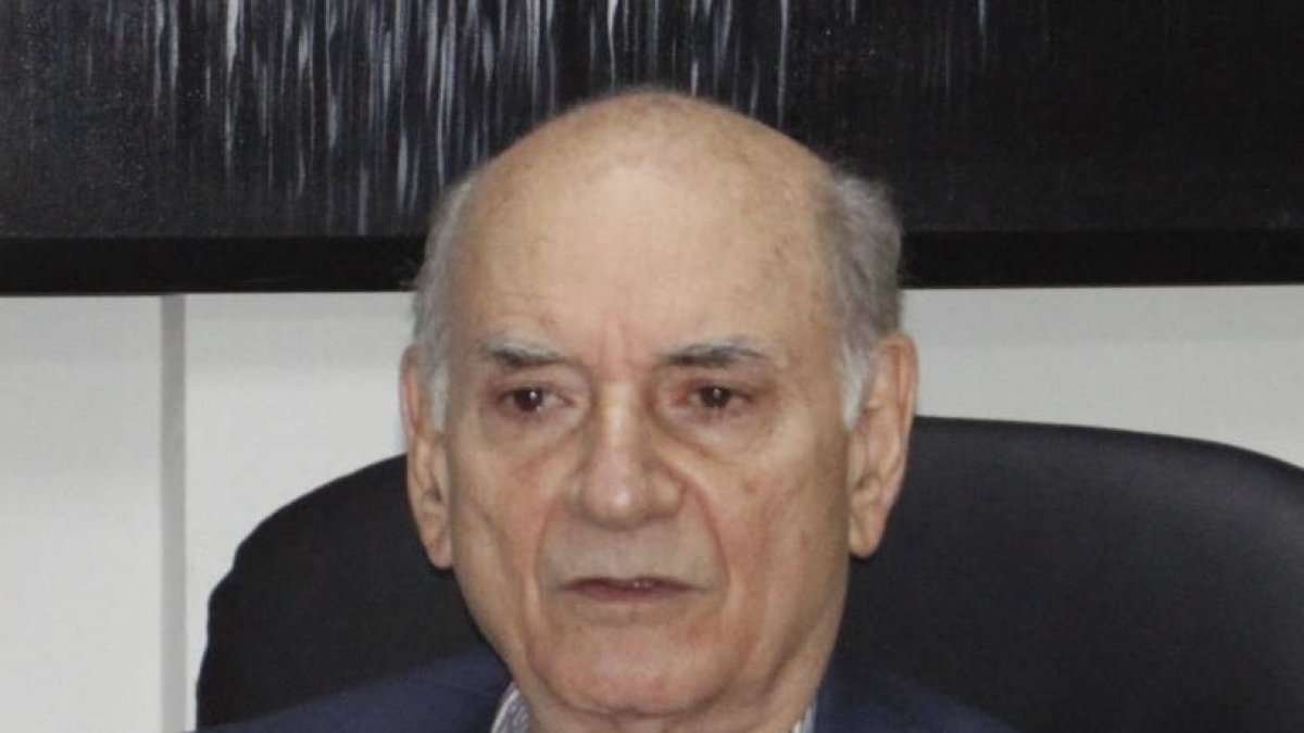 Teófilo Tabar, director de la Lotería Nacional.