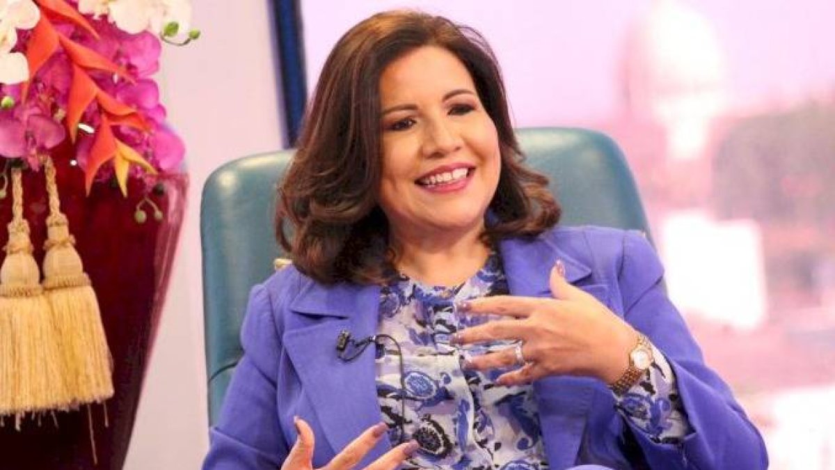 Margarita Cedeño, aspirante presidencial del PLD.