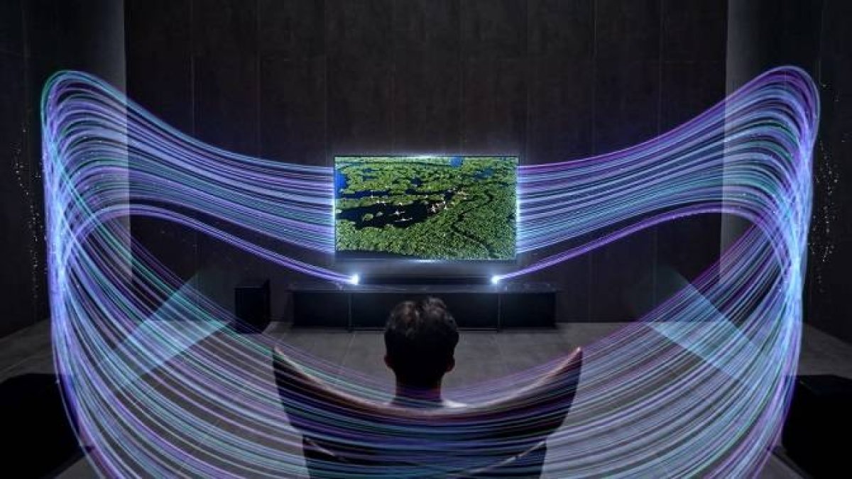 Los nuevos modelos no solo son proyectados con potentes altavoces upward-firing compatibles con Dolby Atmos para un sonido óptimo que llena la habitación