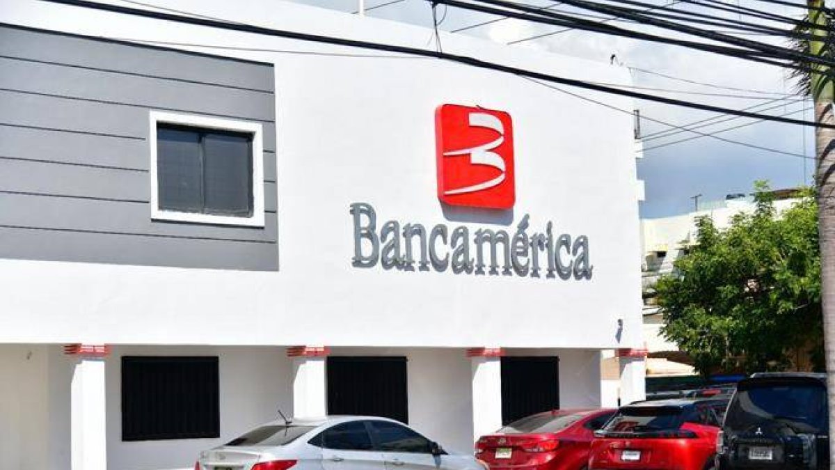 Oficina de Bancamérica (foto archivo).
