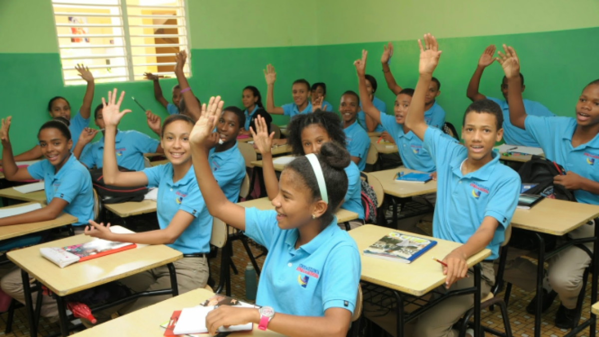 Estudiantes dominicanos