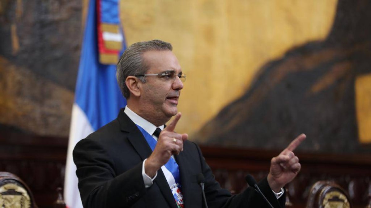 Presidente Luis Abinader.