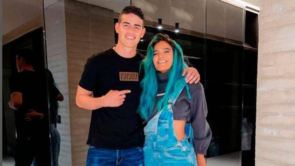 James Rodríguez niega estar con Karol G / Fuente externa