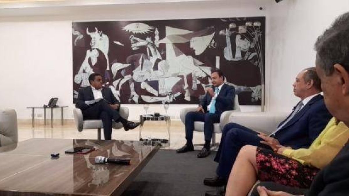 Abel Martínez  en el Almuerzo Corripio