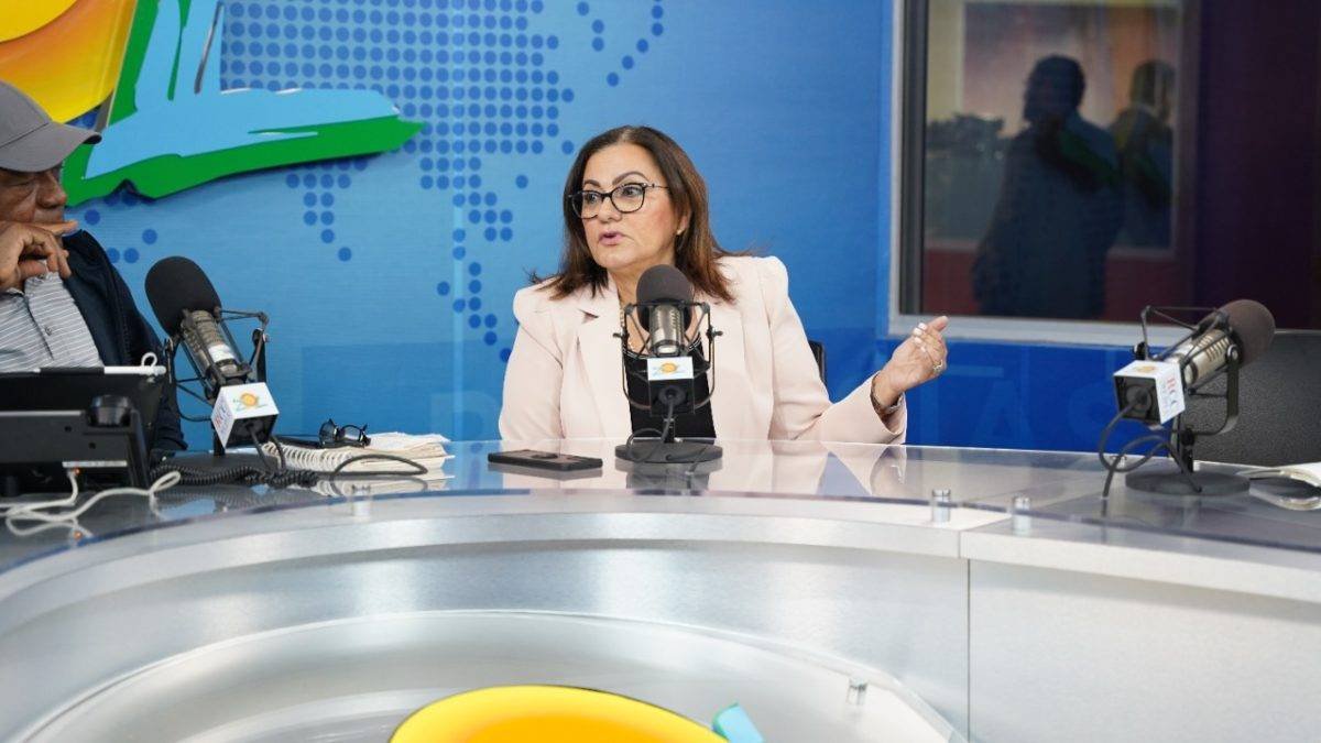 La asesora del Poder Ejecutivo para la Dirección de Estrategia y Comunicación Gubernamental, María Altagracia de los Ángeles Peña Peña.