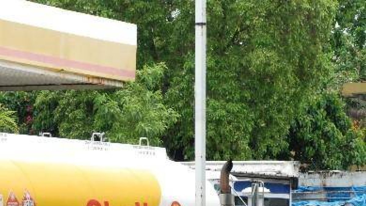 Camion Cisterna de Gasolina.