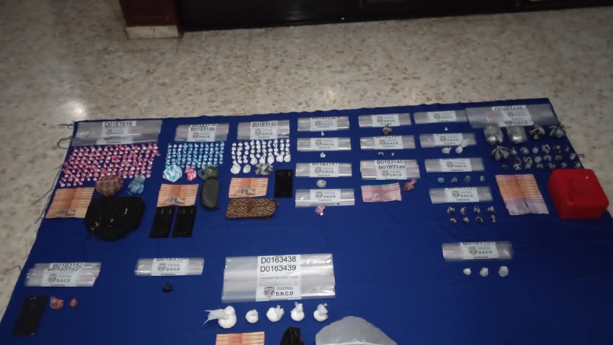 Sustancias incautadas