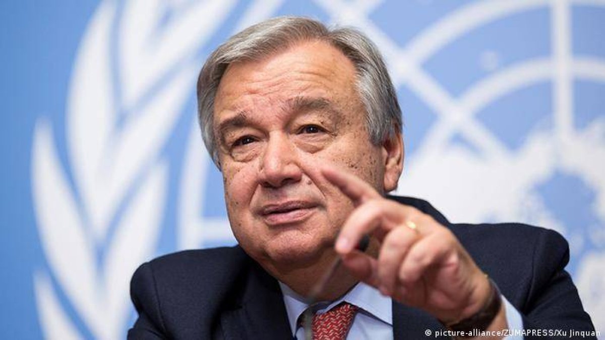 Secretario general de la ONU, António Guterres