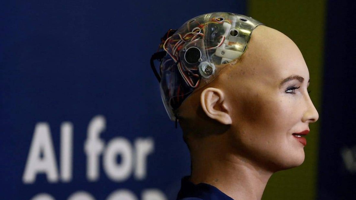 Sophia, el robot humanoide desarrollado por la compañía Hanson Robotics, fue presentada en 2017.