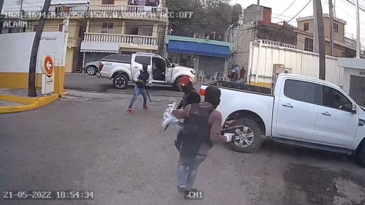 Asalto camión de valores