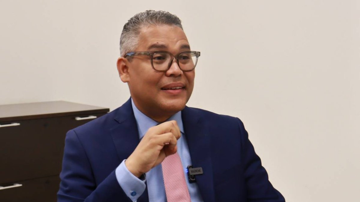 Carlos Peña, presidente del Partido Generación de Servidores (GenS). (Foto del HOY: Félix Rojas).