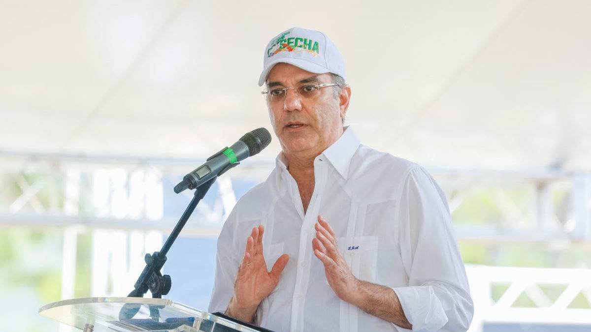 Luis Abinader, presidente de la República Dominicana.