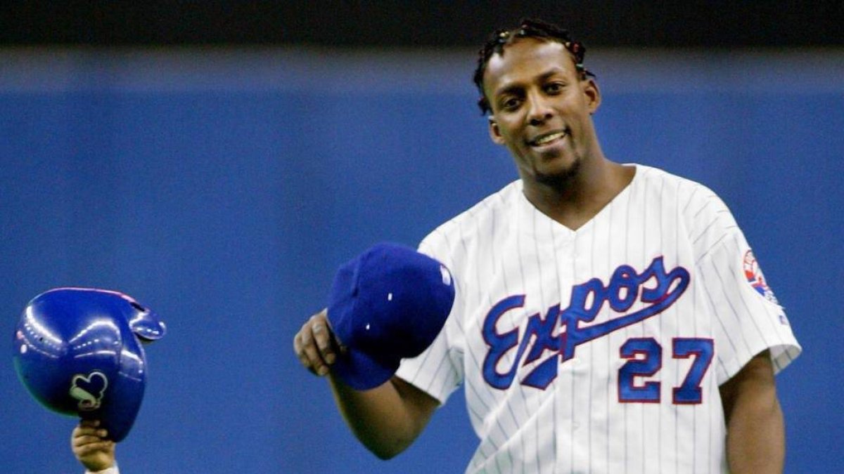 Vladimir Guerrero padre y su hijo en Montreal (Fuente externas)