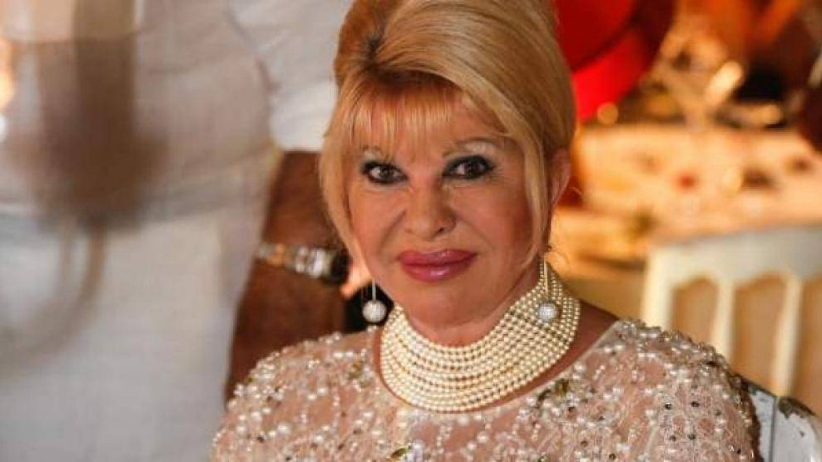 Falleció Ivana Trump, primera esposa de Donald Trump