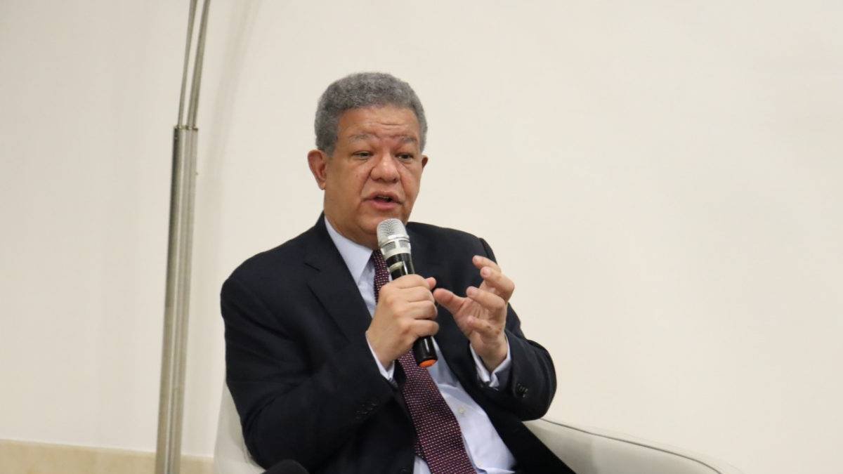 Leonel Fernández, expresidente de la República.