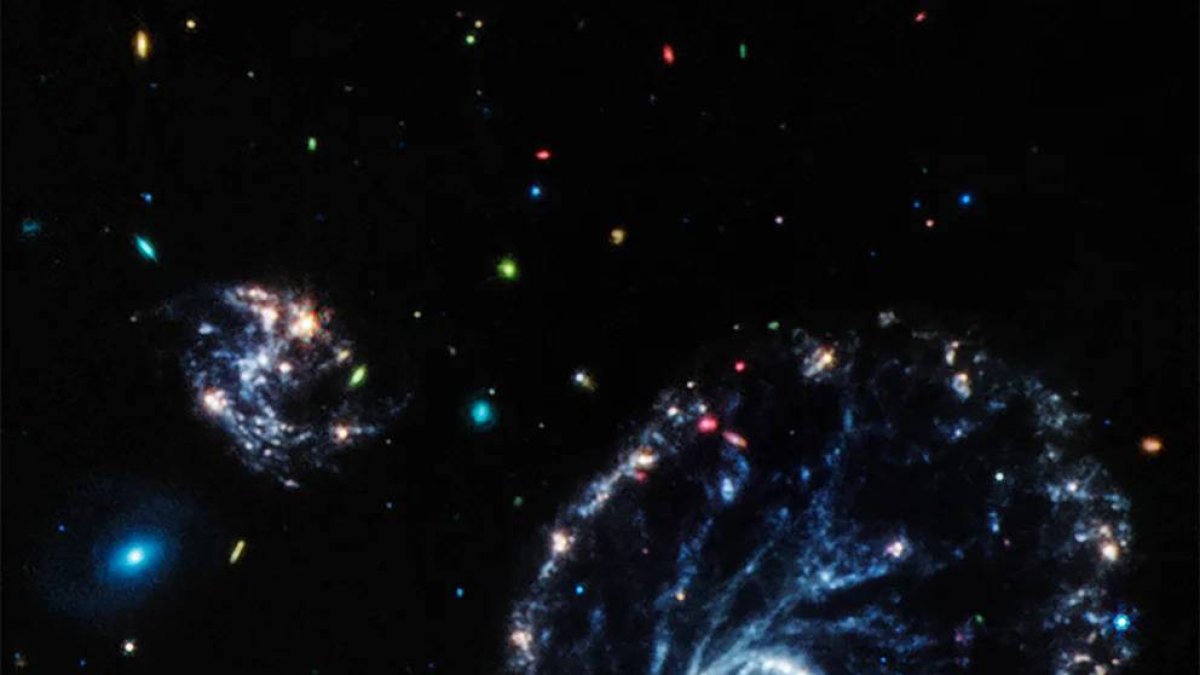 Galaxia Cartwheel (Fuente externa).