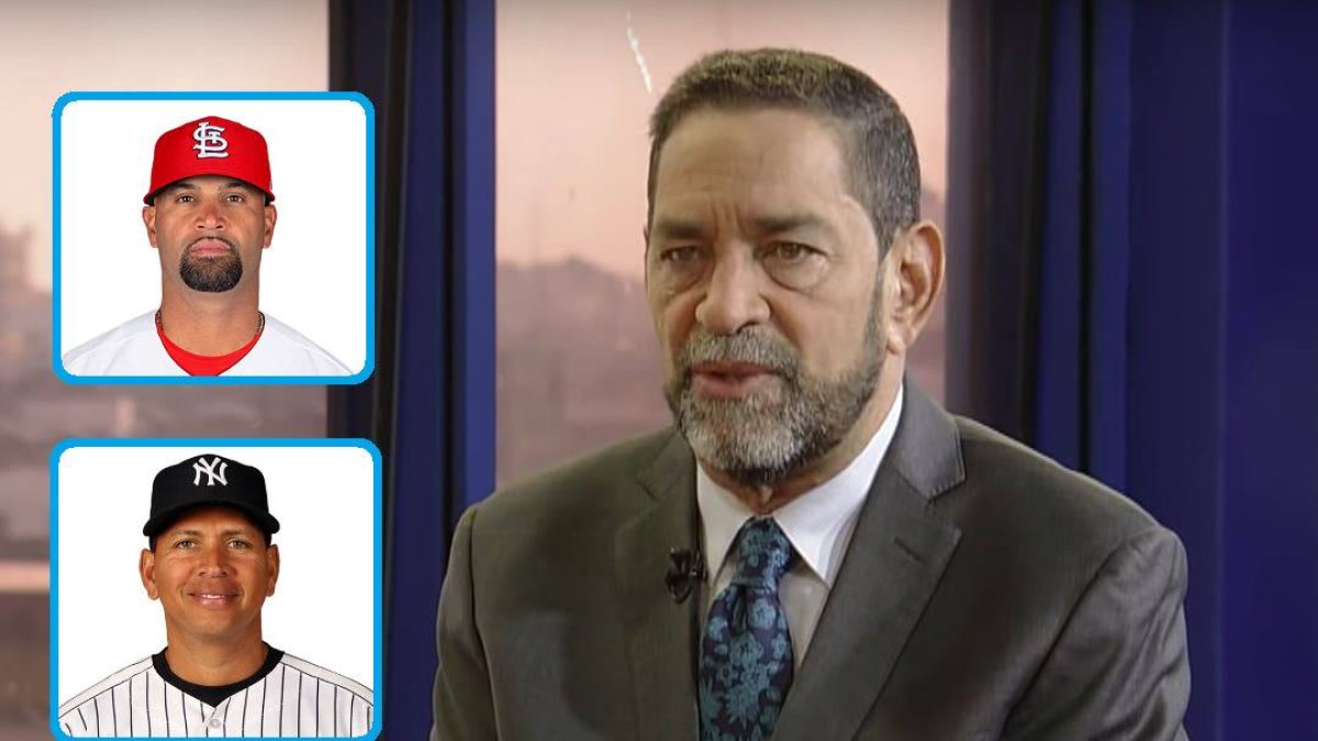 Eligio Jáquez sobre Albert Pujols y Alex Rodríguez.