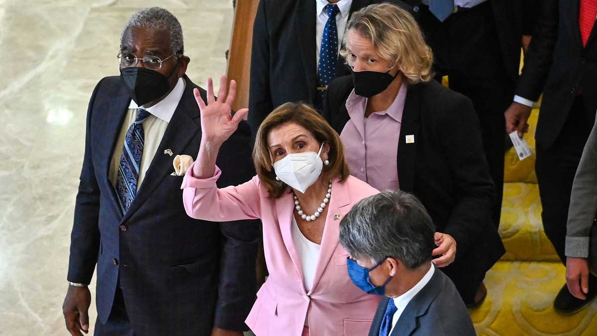 Nancy Pelosi en Taiwán (Fuente externa)