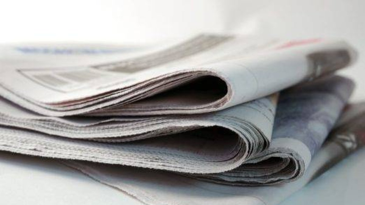 Periódico. Imagen de referencia. (Archivo)