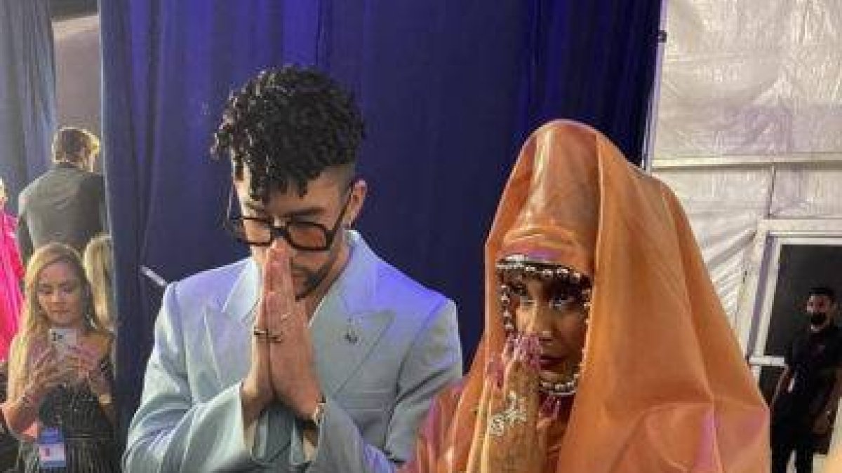 Bad Bunny y Tokischa (Fuente externa).