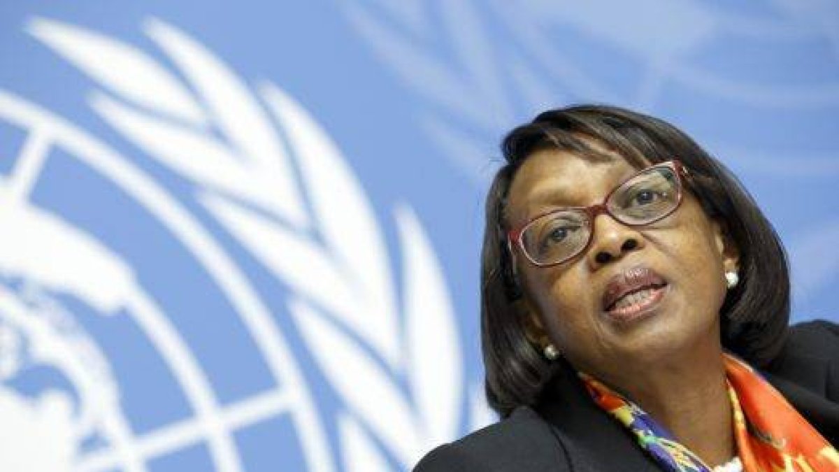La directora regional de la OMS para África, Matshidiso Moeti