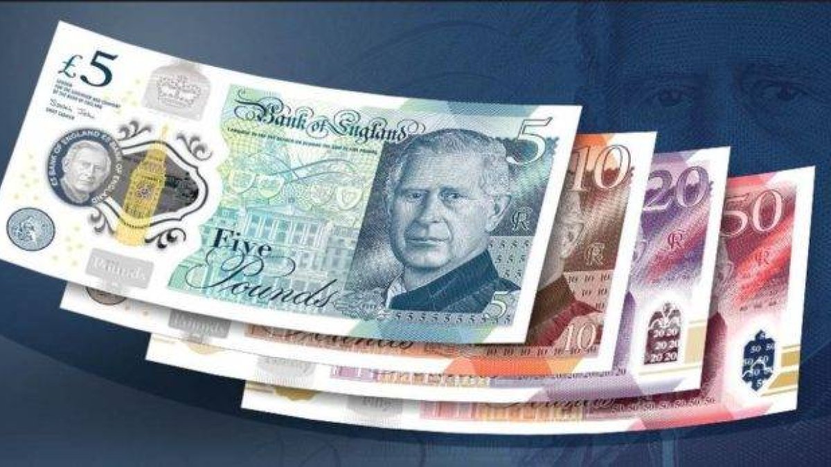 Así serán los nuevos billetes con el rostro del rey Carlos III