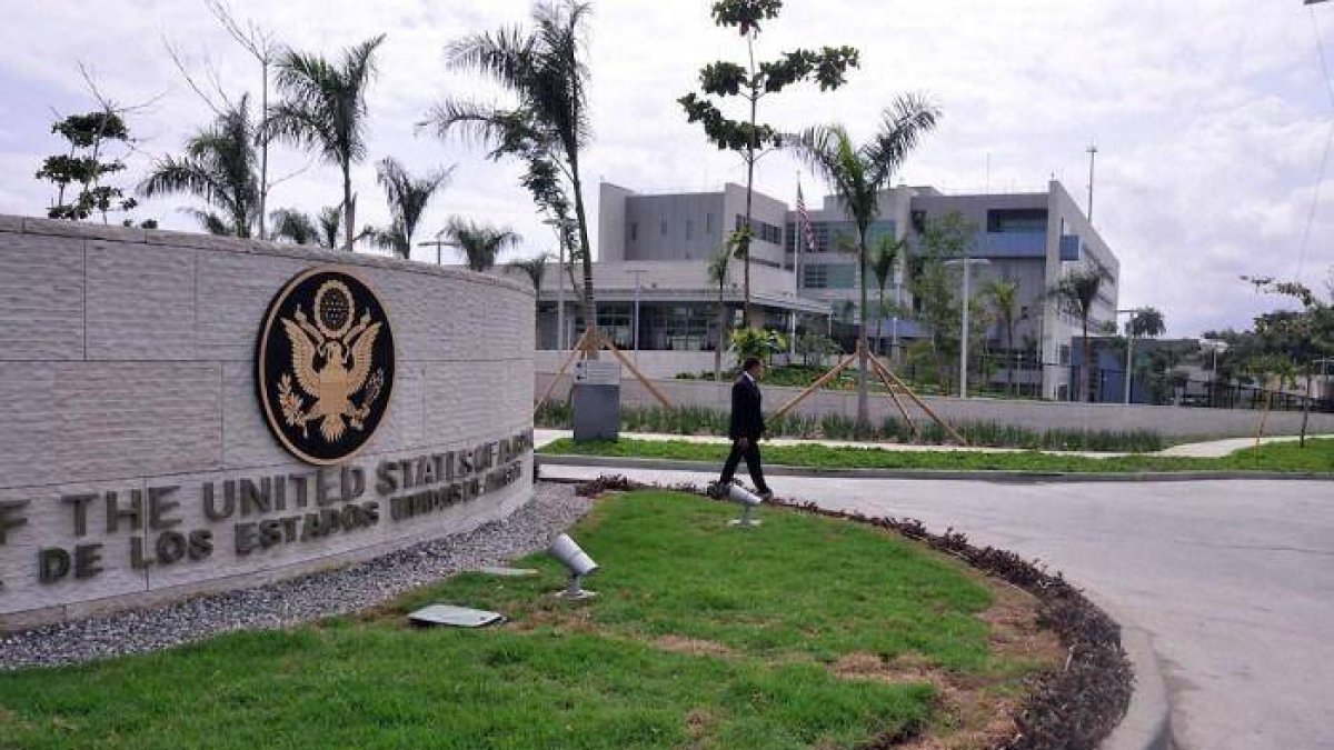 Sede de la Embajada de los Estados Unidos en República Dominicana.