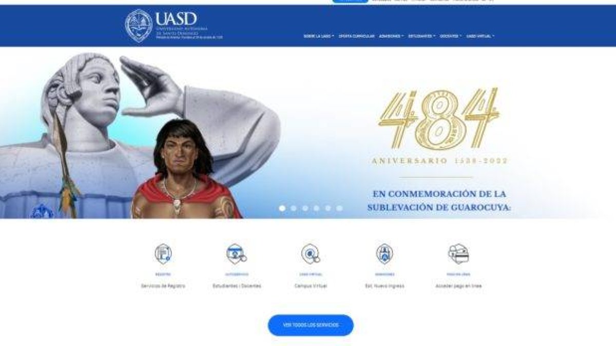 UASD relanzó su portal digital y esto es lo nuevo que tiene