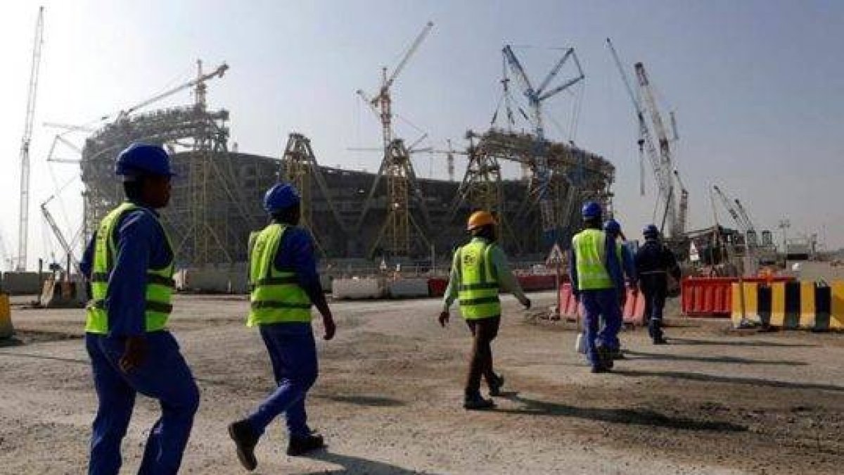 Qatar 2022: murieron 40 trabajadores en la preparación del Mundial. Fuente externa.