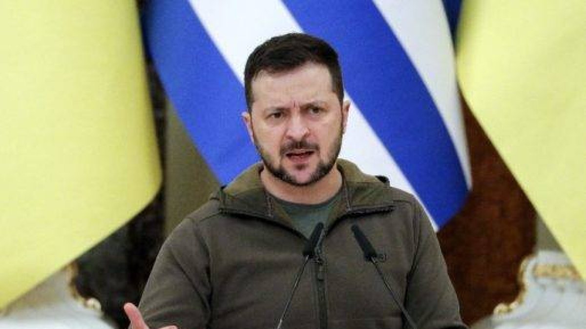 Volodímir Zelenski, presidente Ucrania.